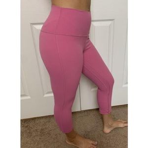 *BRAND NEW WITHOUT TAGS* Lululemon Align HR Pant 25 inches Size 2 Pink Blossom